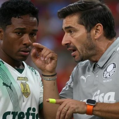 Endrick recebe apoio de Abel Ferreira após saída do Real Madrid