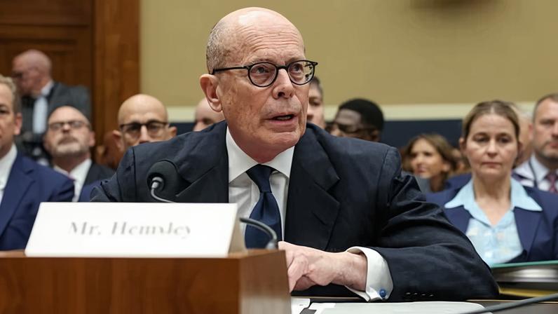 UnitedHealth Group CEO Stephen Hemsley testifies before Congress on Capitol Hill in Washington DC on 22 January 2026.