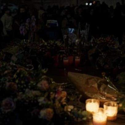 Homenagem às vítimas do incêndio no resort Crans-Montana