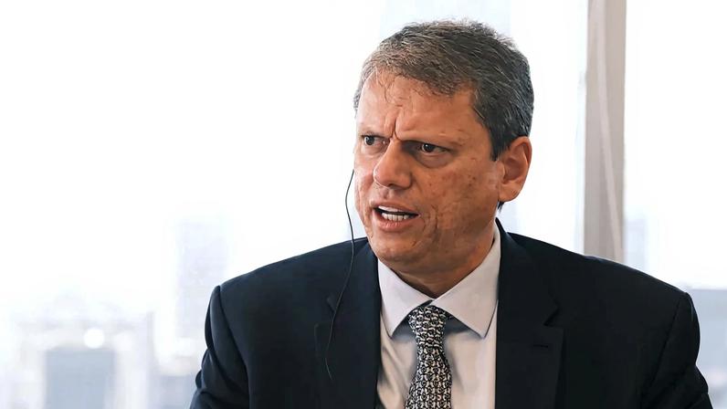 O governador de São Paulo, Tarcísio de Freitas (Republicanos). Foto: Vinicius Freitas/GOVSP