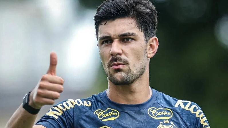 João Basso segue no Santos (Foto: Reinaldo Campos/ Santos FC)