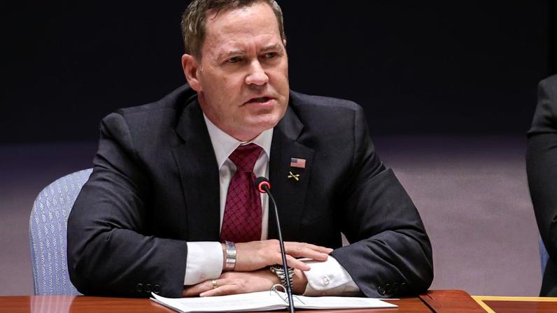 Ambassador Mike Waltz deliver remarks at the Threats to international peace and security - Security Council, 10085th meeting. The Situation in Venezuela. Foto: Don Conahan/ONU