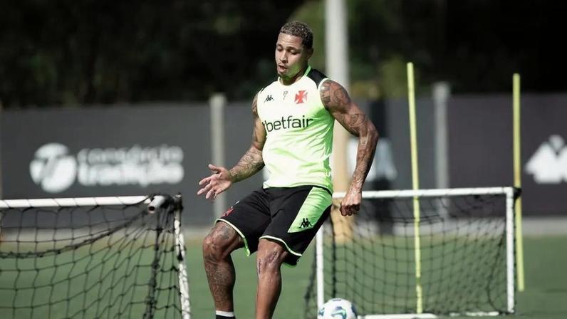 David em treino do Vasco (Foto: Matheus Lima/Vasco)
