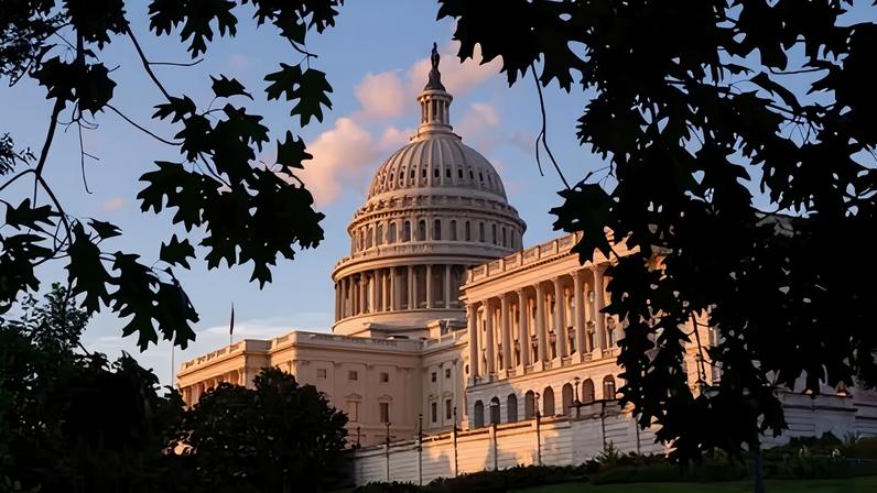 The US Capitol in Washington.
