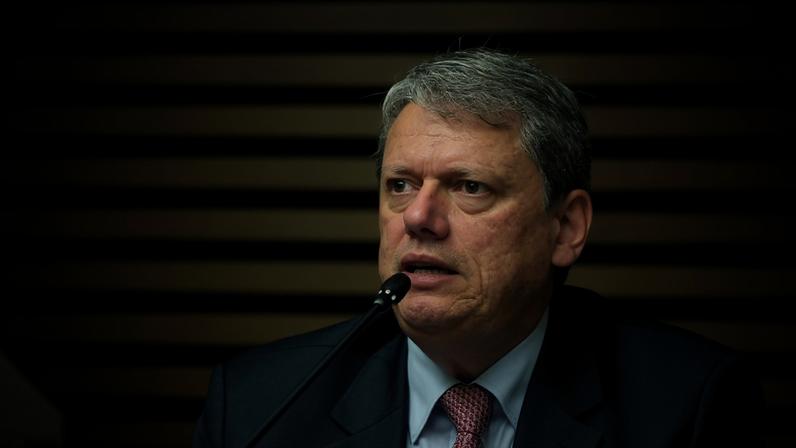 O governador de SP, Tarcísio de Freitas (Republicanos). Foto: Pablo Jacob/Governo do Estado de SP