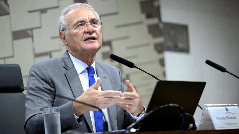O senador Renan Calheiros (MDB-AL). Foto: Andressa Anholete/Agência Senado