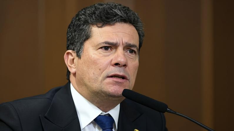 O senador Sergio Moro (União-PR). Foto: Edilson Rodrigues/Agência Senado
