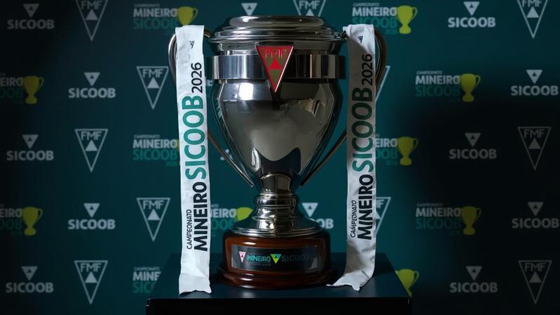 Troféu do Campeonato Mineiro (Foto : Tiago Trindade/Onefoto)