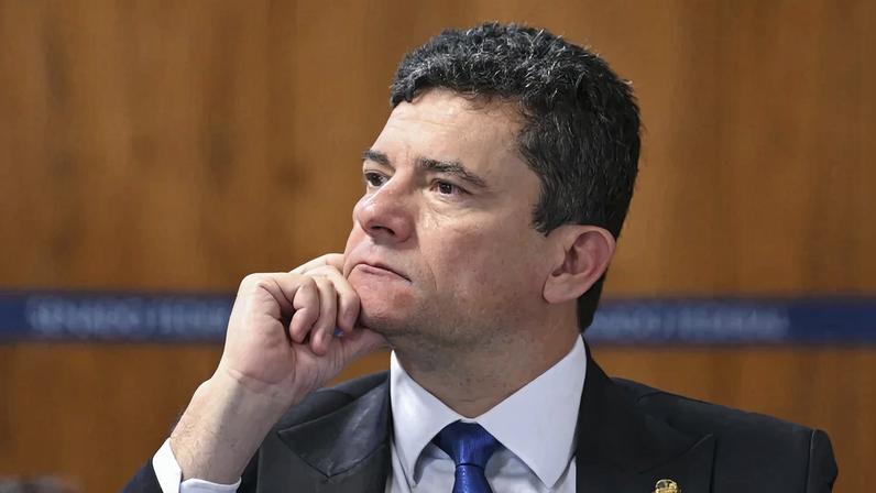O senador Sergio Moro (União Brasil-PR) – Foto: Edilson Rodrigues/Agência Senado