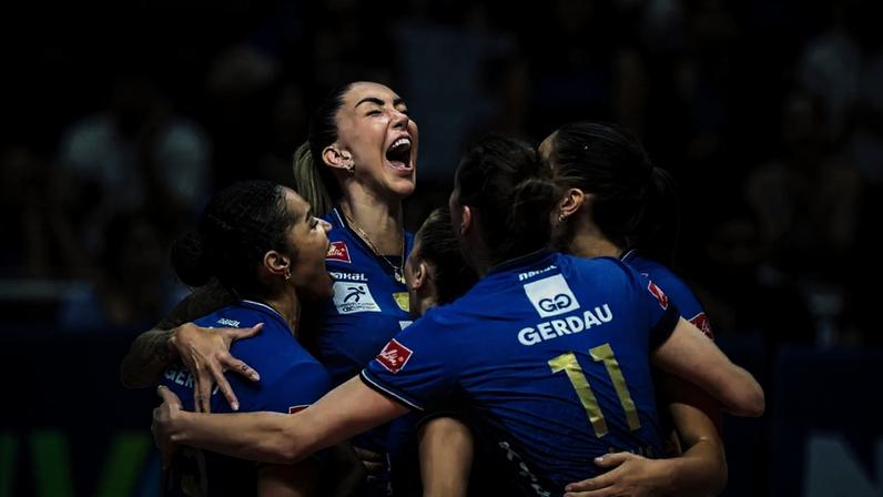 Minas vence Sesi Bauru na Superliga 25/26 (Foto: Hedgard Moraes/Minas Tênis Clube)