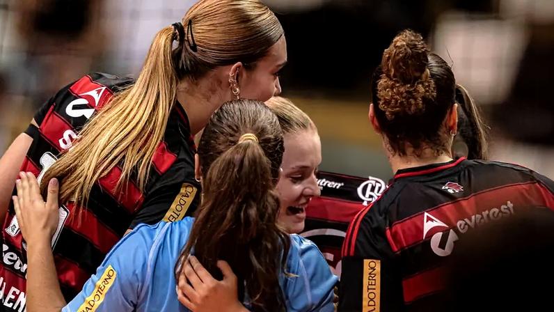 Sesc Flamengo e Paulistano Barueri se enfrentam pelas quartas de final da Copa Brasil de Vôlei (Foto: Paula Reis/ Flamengo)