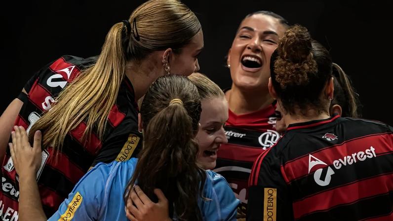 Sesc RJ Flamengo na Superliga Feminina 25/26 (Foto: Paula Reis/ Flamengo)