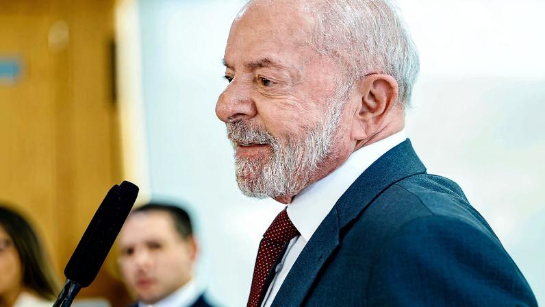 O presidente Lula durante cerimônia no Palácio do Planalto em dezembro de 2025 — Foto: Ricardo Stuckert/Presidência da República