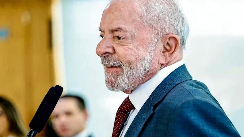 O presidente Lula durante cerimônia no Palácio do Planalto em dezembro de 2025 — Foto: Ricardo Stuckert/Presidência da República