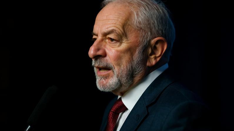 O presidente Lula durante cerimônia no Palácio do Planalto em dezembro de 2025 — Foto: Ricardo Stuckert/Presidência da República