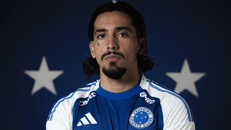 Chico da Costa, novo atacante do Cruzeiro (Foto: Gustavo Martins/Cruzeiro)