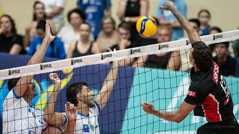 Joinville x Sesi Bauru pela Superliga Feminina 25/26 (Foto: Divulgação/ Joinville Vôlei)