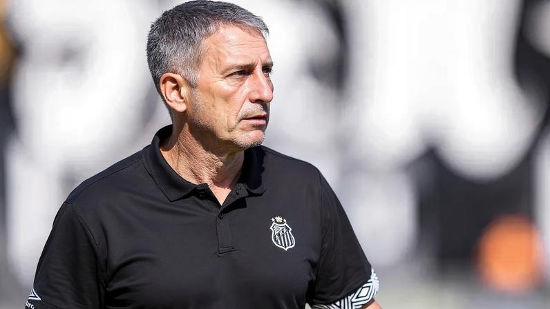 Juan Pablo Vojvoda, técnico do Santos (Foto: Raul Baretta/ Santos FC)