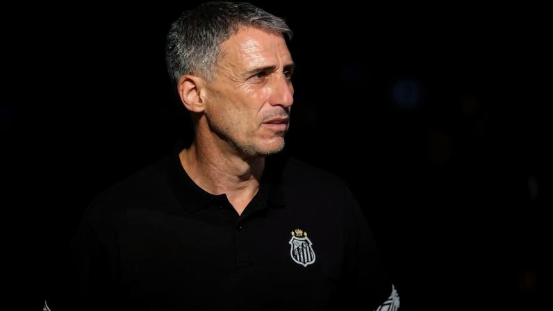 Juan Pablo Vojvoda, técnico do Santos (Foto: Raul Baretta/ Santos FC)