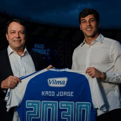 Dono da SAF do Cruzeiro diz que venderia Kaio Jorge por 50 milhões