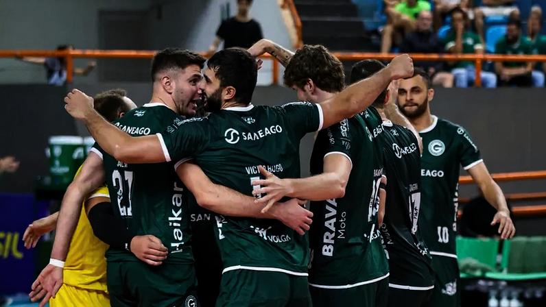 Goiás vence Campinas na Superliga Masculina (Foto: Divulgação/ Sanego Goiás Vôlei)