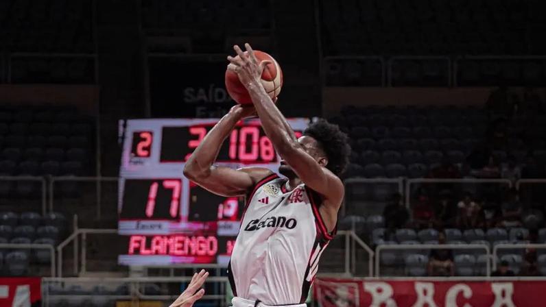 Flamengo vence Obras na BCLA (Foto: Paula Reis/ Flamengo)