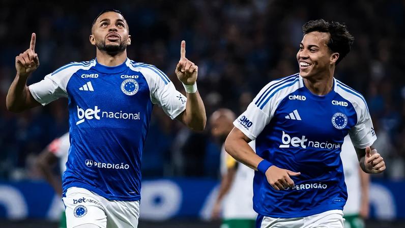 Wanderson marcou seu primeiro gol pelo Cruzeiro (Foto: Gustavo Aleixo/Cruzeiro)