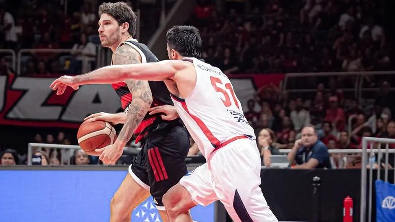 Flamengo x Nacional na BCLA (Foto: Paula Reis/ Flamengo)