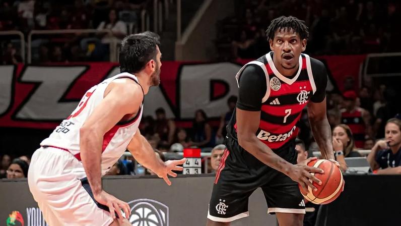 Flamengo x Nacional na BCLA (Foto: Paula Reis/ Flamengo)