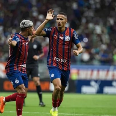Bahia goleia Barcelona de Ilhéus e assume liderança do Baianão