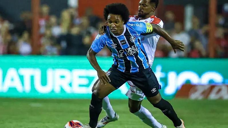 William em ação pelo Grêmio (FOTO: LUCAS UEBEL/GREMIO FBPA)