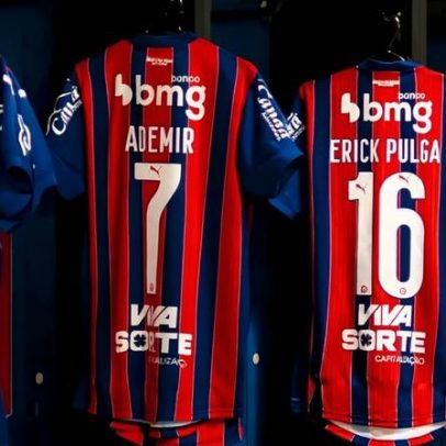 Bahia divulga escalação contra o Corinthians pelo Brasileirão