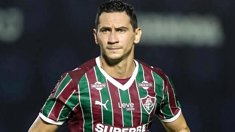 Ganso em ação pelo Fluminense contra o Nova Iguaçu (Foto: Lucas Merçon/ Fluminense FC)