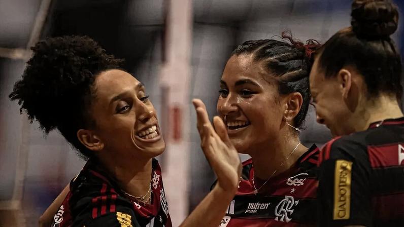 Flamengo vence Osasco no returno da Superliga Feminina 25/26 (Foto: Paula Reis/ Flamengo)