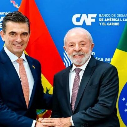 Lula recebe presidente da Bolívia e o convida para visita ao Brasil