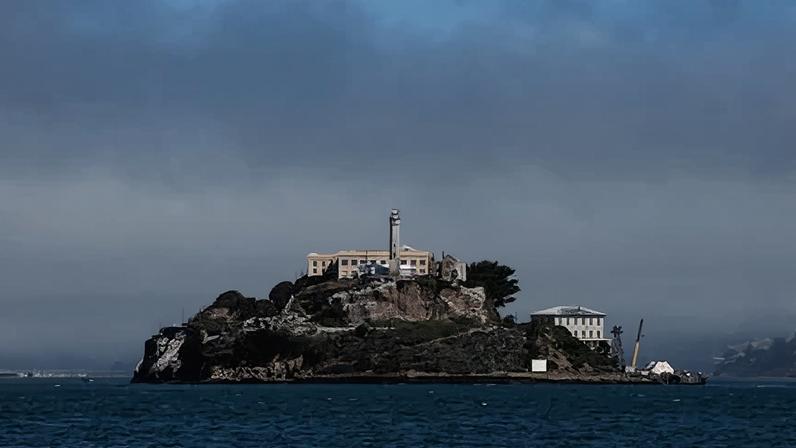 Alcatraz Island in San Francisco on 2 July 2025.