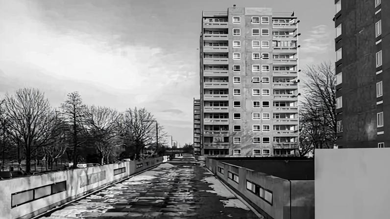The Lesnes estate in south-east London provided the dystopian backdrop for several scenes in Stanley Kubrick’s A Clockwork Orange.