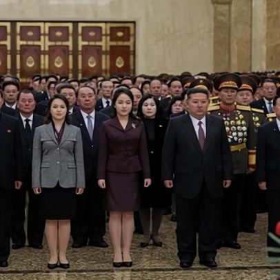 Filha de Kim Jong-un visita mausoléu, alimentando especulação sobre sucessão