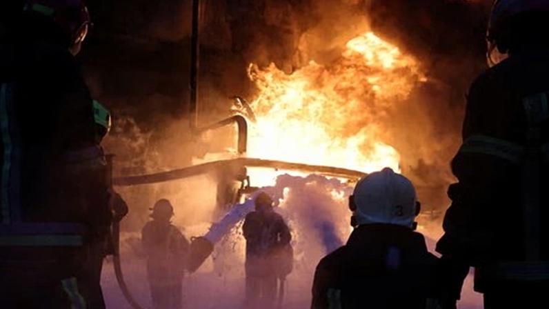 The aftermath of a Russian drone and missile strike in Ukraine in December. European experts warn that war in their region has made conflict in the Indo-Pacific more likely.
