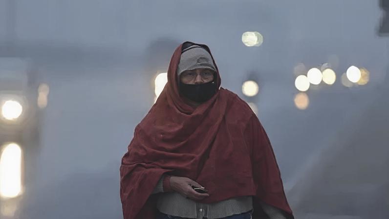 Dense fog and icy winds have led to freezing conditions across northern India