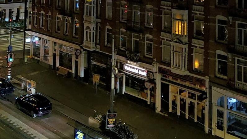 Flames and smoke rise from a fire at Vondelkerk church in Amsterdam, Netherlands, January 1, 2026, in this still image obtained from social media video. Leon Ritzen/via REUTERS