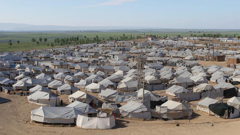 A general view of al-Hol displacement camp in Hasaka governorate, Syria April 2, 2019. REUTERS/Ali Hashisho/File Photo