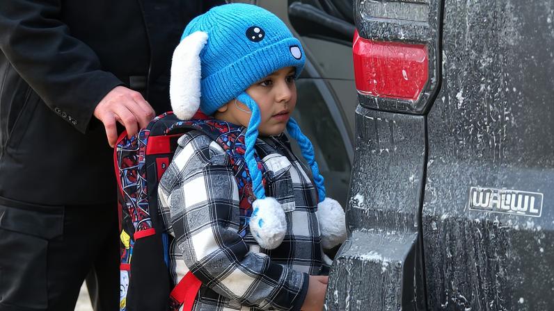 Detención de Liam Conejo Ramos, de 5 años, en Minneapolis, el 20 de enero.