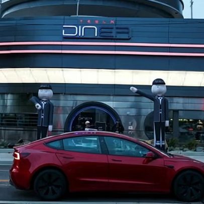 Tesla abre diner em Los Angeles e gera curiosidade pública