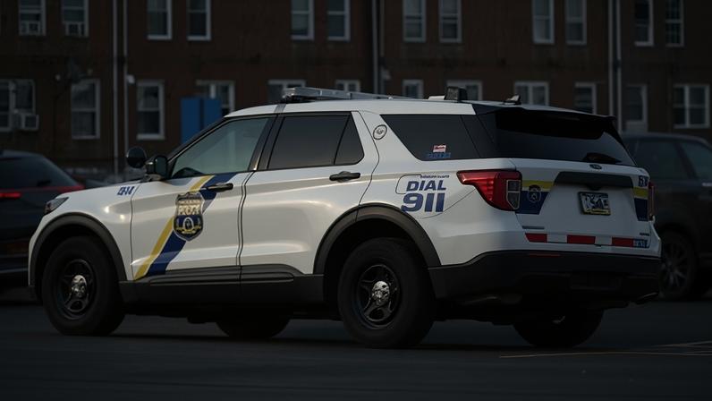A Philadelphia police vehicle on 27 May 2025.
