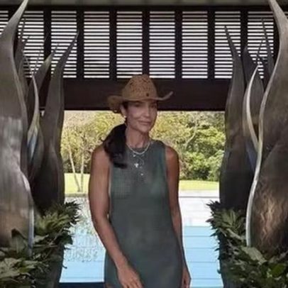 Ivete Sangalo aproveita dia em Trancoso com a família usando saída de praia