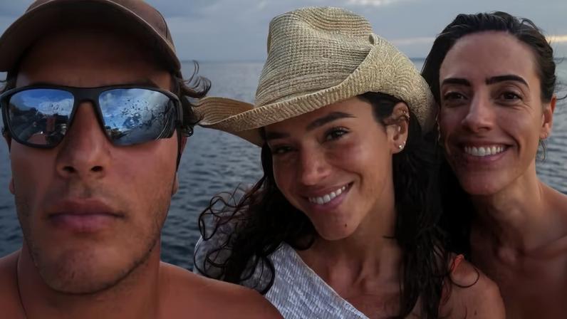 Marcelo Sangalo e Bruna Marquezine — Foto: Reprodução Instagram