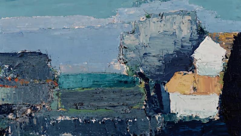 Mediterranean Landscape, 1953. Nicolas de Staël
