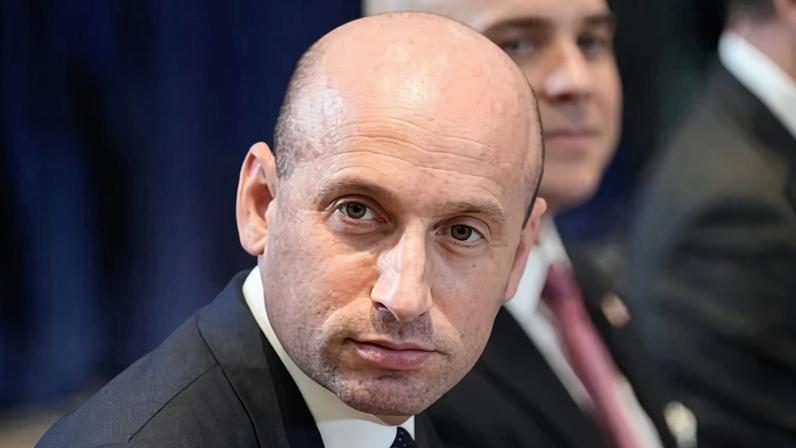 ‘The mastermind behind the separation of immigrant families at the US-Mexico border’ … Stephen Miller.