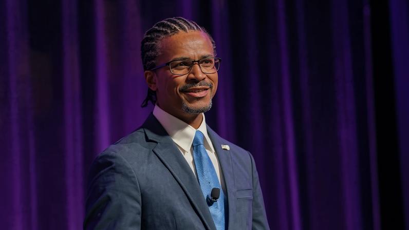 Tennessee state representative Justin Pearson in New Orleans, Louisiana, on 8 August 2025.